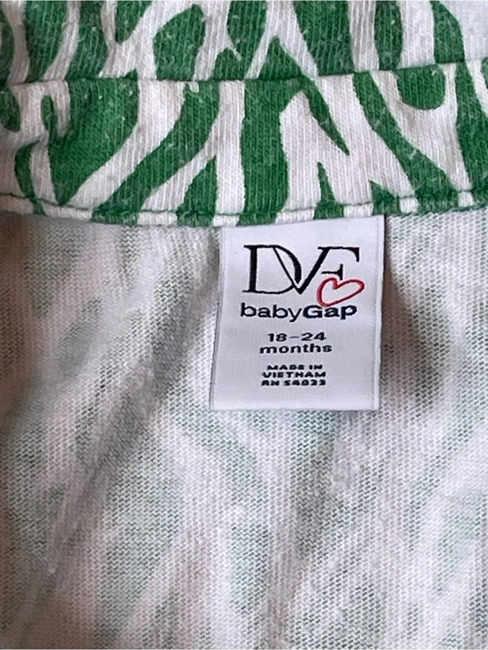 DVF for Gap Faux Wrap Dress and Bloomers 18-24 Months